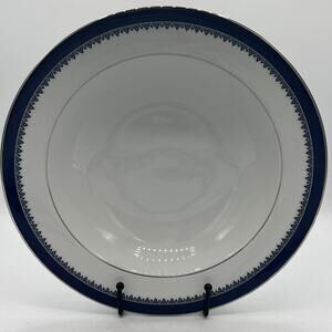 Ralph Lauren Hastings Cobalt 10 1/4" Serving Bowl MINT!